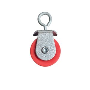 Polea con Rueda de Nylon 1 3/4"